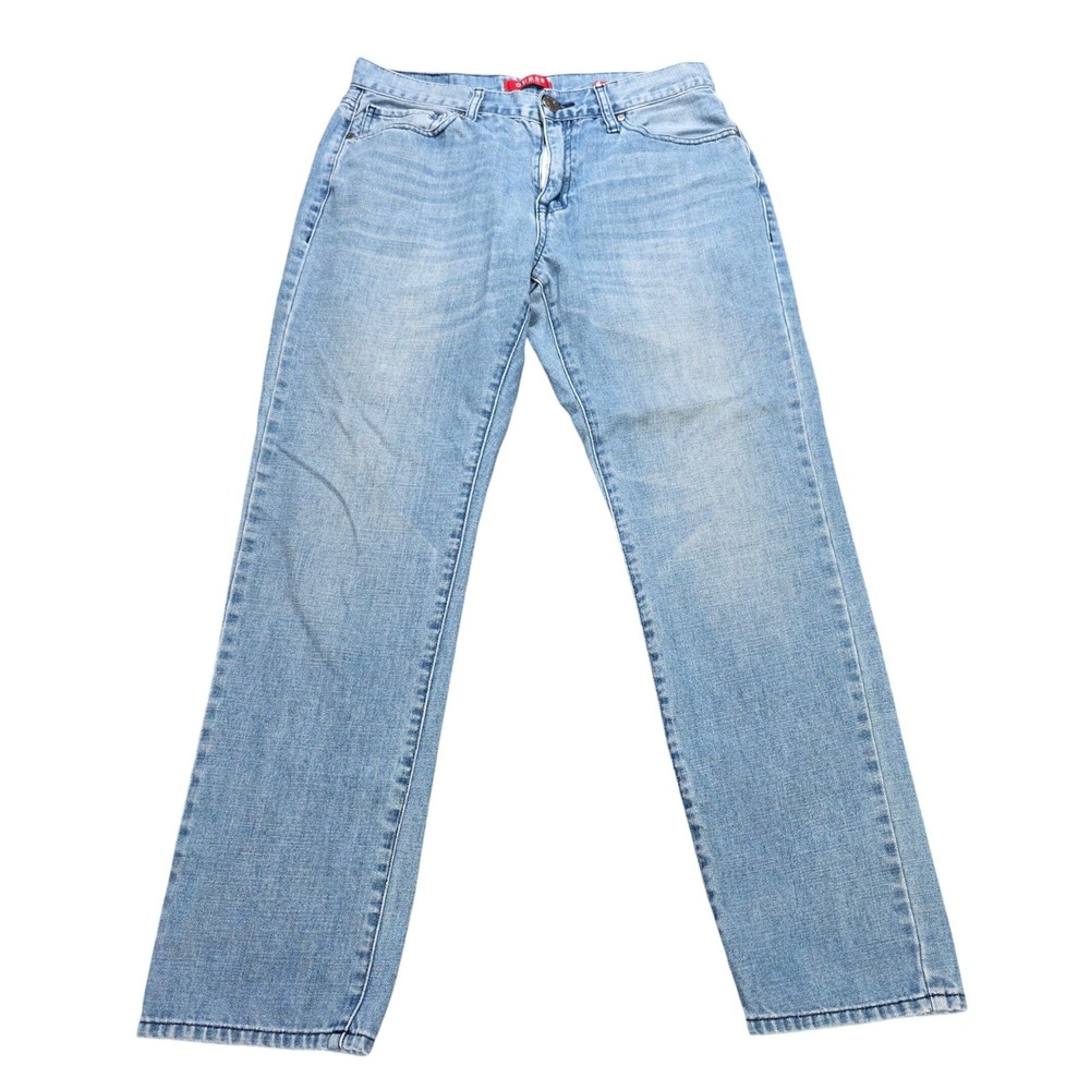 Guess Los Angeles Jefferson Athletic Fit Jeans Men's Size 30 Blue Light Wash
